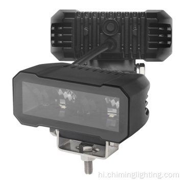 10-30V 4.5 &quot;इंच एलईडी फ्लड लाइट लाइट एलईडी वर्क लाइट 24 डब्ल्यू स्क्वायर ट्रैक्टर वर्क लाइट के साथ ईसीई आर 10 यूरोप स्वीकृत